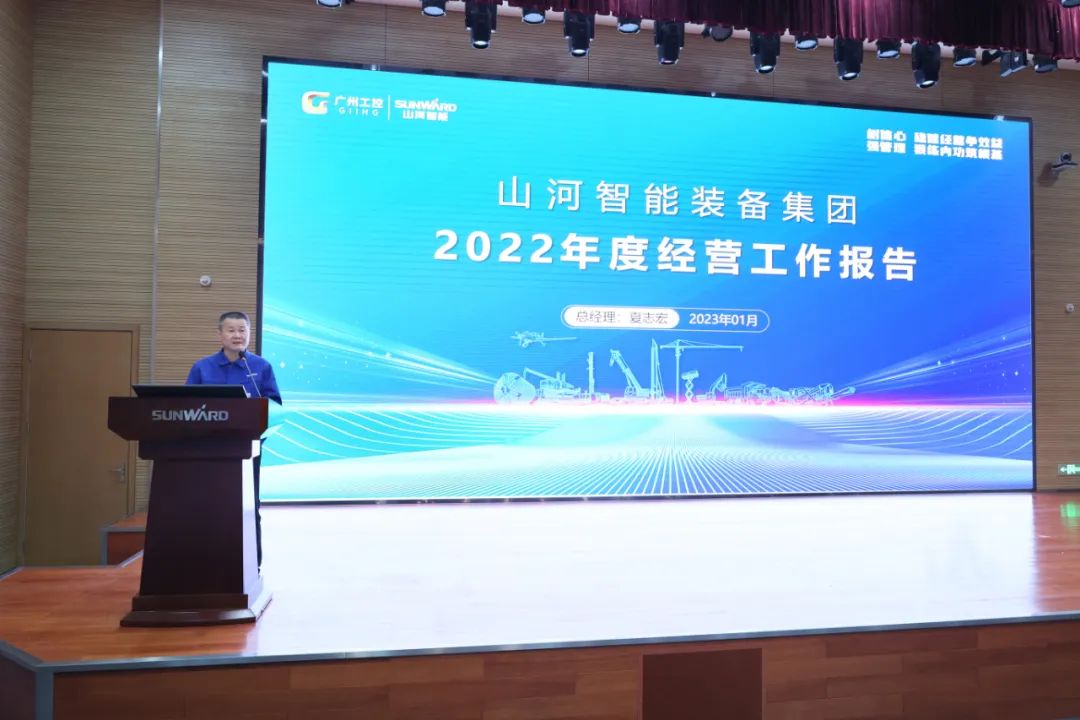 米乐M6智能2022年度谋划事情聚会盛大召开