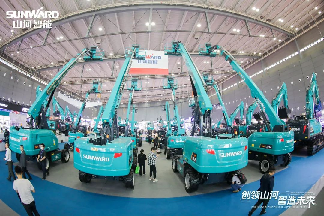聚焦电动化、智能化！米乐M6智能全系列高空机械产品亮相长沙展