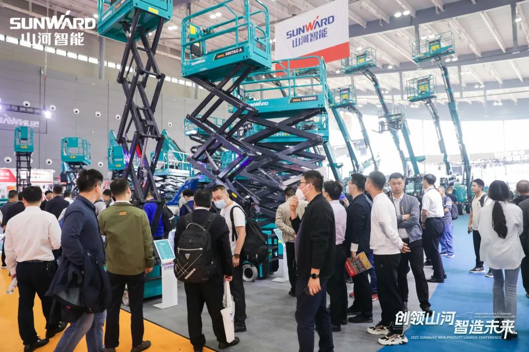 聚焦电动化、智能化！米乐M6智能全系列高空机械产品亮相长沙展