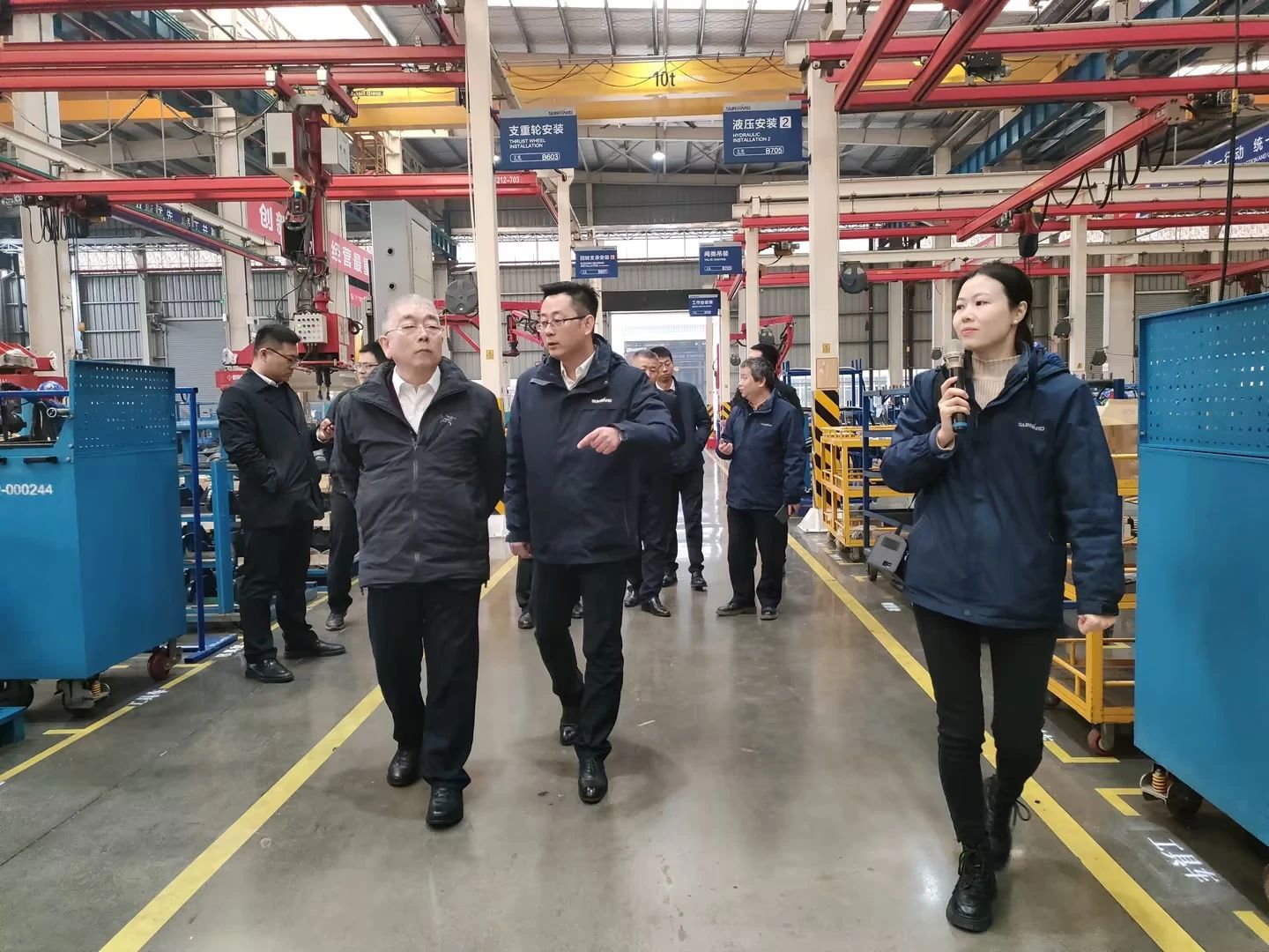 新思绪、新领域、新相助、新突破！中铁十二局到访米乐M6智能